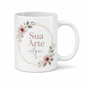 Caneca de Cerâmica Personalizada 325 ml